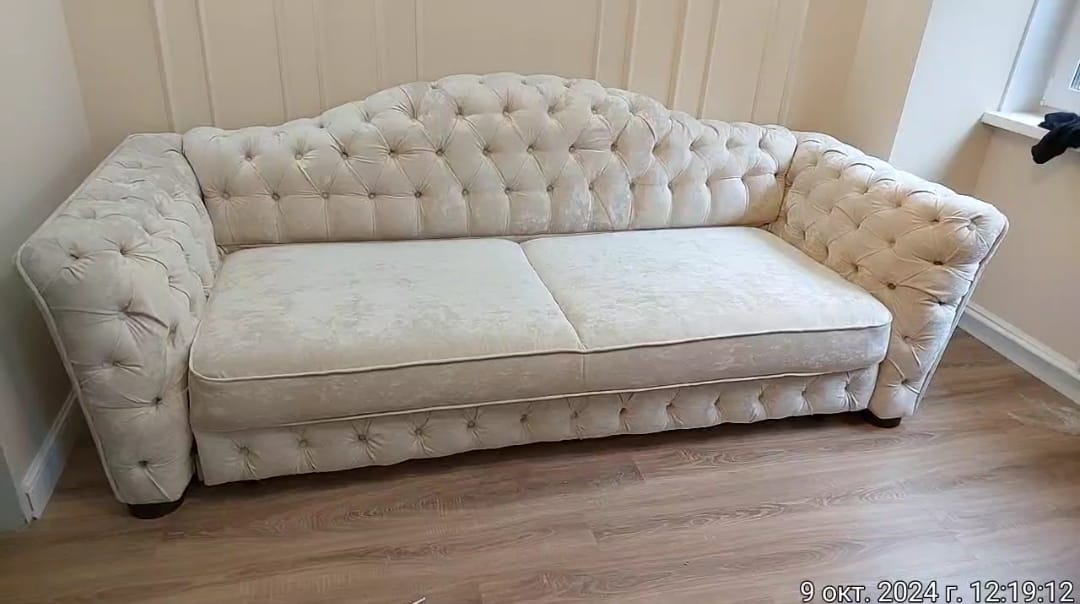 Замена обивки дивана на дому. Гусиноозерск