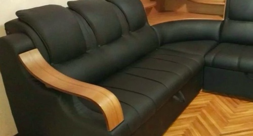 Перетяжка кожаного дивана. Гусиноозерск